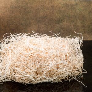 Aspen wood shavings also known as excelsior