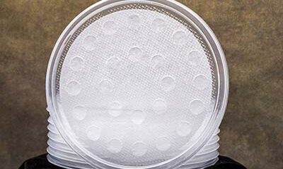 50 Pack Fabric-lined lids for fruit fly cultures